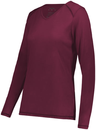 Augusta Ladies Super Soft-Spun Poly Long Sleeve Tee
