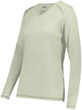 Augusta Ladies Super Soft-Spun Poly Long Sleeve Tee Womens Apparel Shirts & Tops