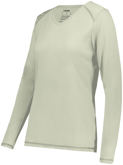 Augusta Ladies Super Soft-Spun Poly Long Sleeve Tee