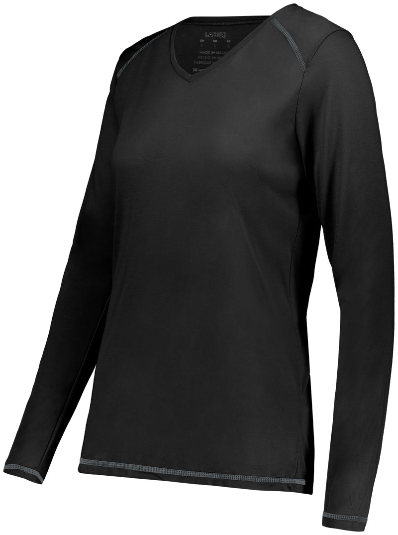 Augusta Ladies Super Soft-Spun Poly Long Sleeve Tee