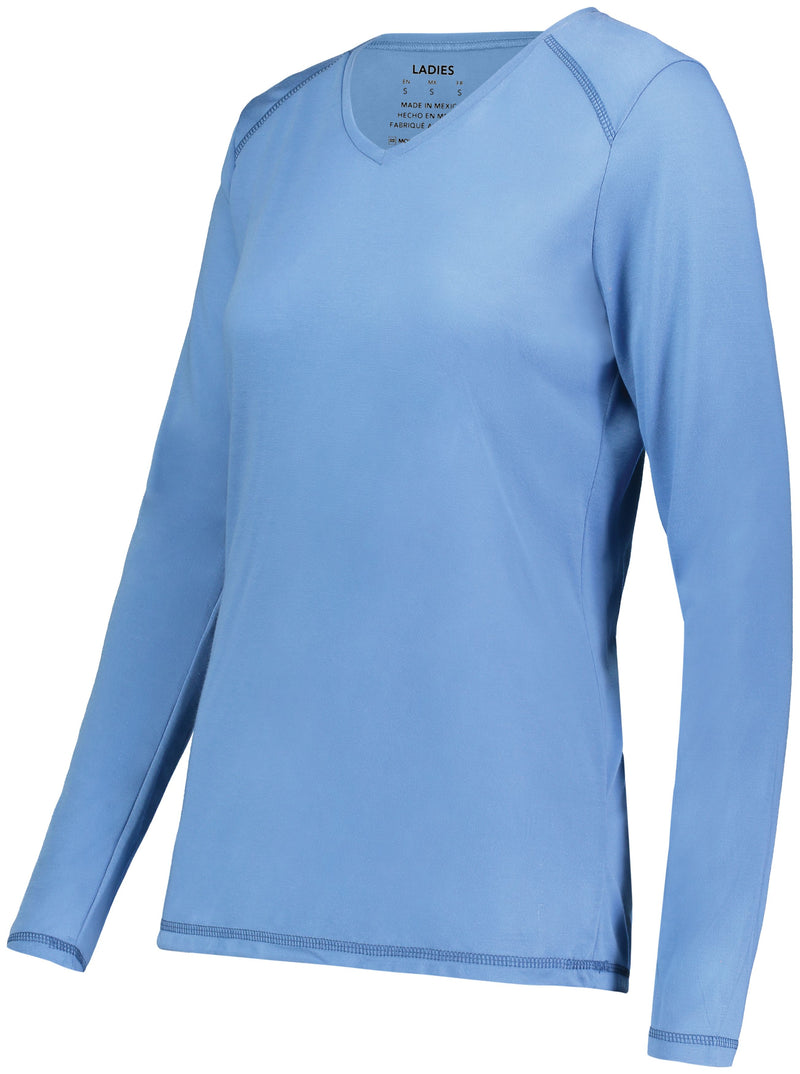 Augusta Ladies Super Soft-Spun Poly Long Sleeve Tee