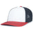 Pacific Headwear Contrast Stitch Trucker PacFlex Snapback Cap Pacific Headwear