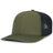 Pacific Headwear Contrast Stitch Trucker PacFlex Snapback Cap Pacific Headwear