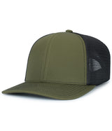 Pacific Headwear Contrast Stitch Trucker PacFlex Snapback Cap Pacific Headwear