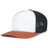 Pacific Headwear Contrast Stitch Trucker PacFlex Snapback Cap Pacific Headwear