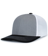 Pacific Headwear Contrast Stitch Trucker PacFlex Snapback Cap Pacific Headwear