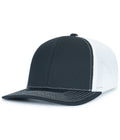 Pacific Headwear Contrast Stitch Trucker PacFlex Snapback Cap Pacific Headwear