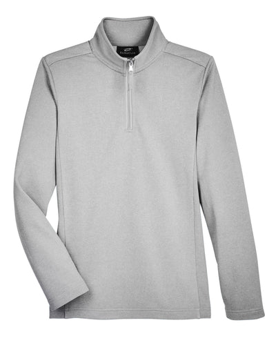 UltraClub Ladies' Coastal Pique Fleece Quarter-Zip