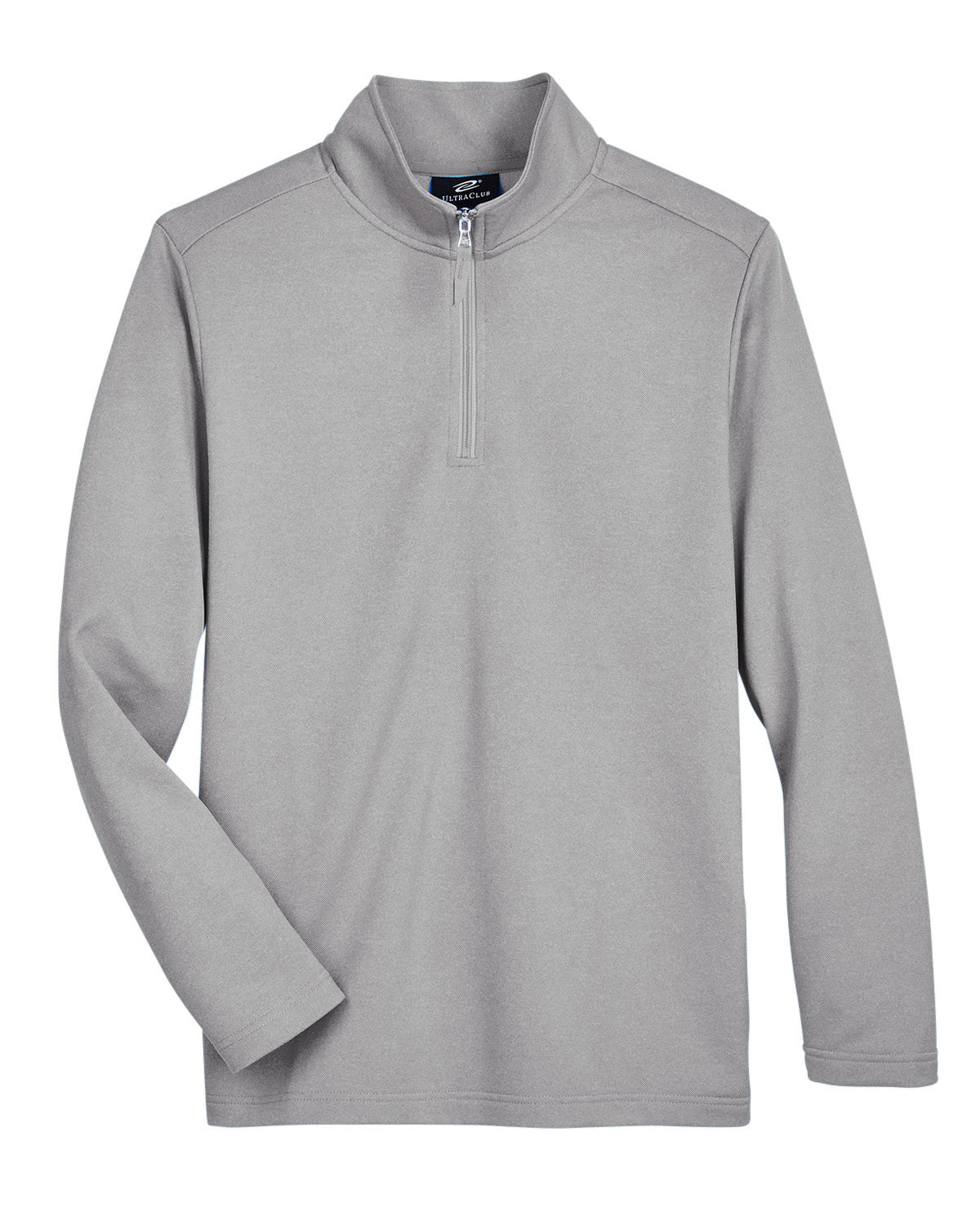 UltraClub Men's Coastal Pique Fleece Quarter-Zip UltraClub