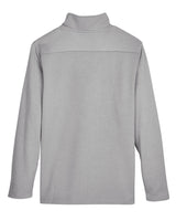 UltraClub Men's Coastal Pique Fleece Quarter-Zip UltraClub
