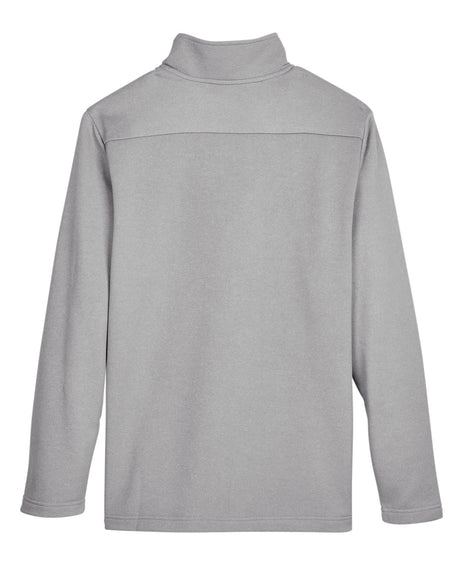 UltraClub Men's Coastal Pique Fleece Quarter-Zip UltraClub