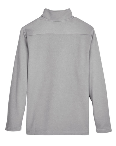 UltraClub Men's Coastal Pique Fleece Quarter-Zip