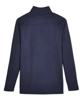 UltraClub Men's Coastal Pique Fleece Quarter-Zip UltraClub