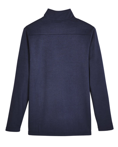 UltraClub Men's Coastal Pique Fleece Quarter-Zip