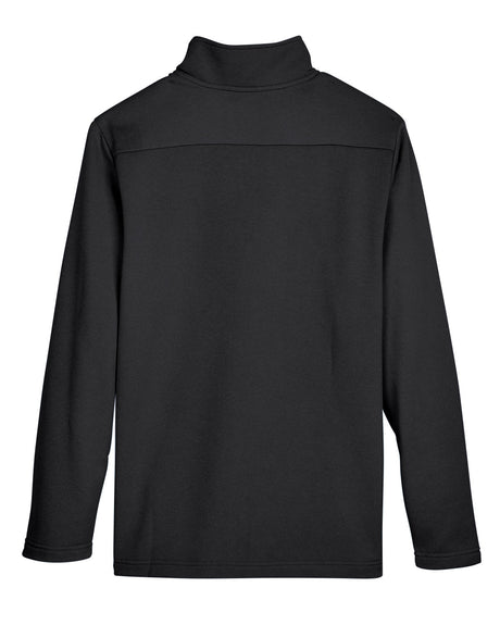 UltraClub Men's Coastal Pique Fleece Quarter-Zip UltraClub