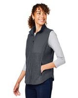 North End Ladies' Aura Sweater Fleece Vest North End