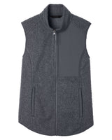 North End Ladies' Aura Sweater Fleece Vest North End