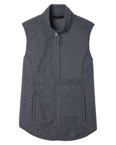 North End Ladies' Aura Sweater Fleece Vest North End