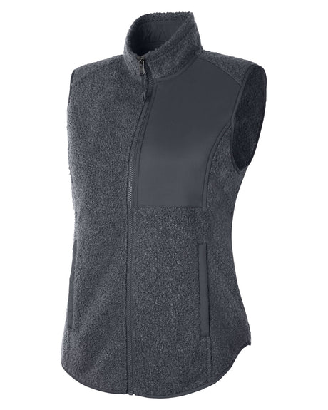 North End Ladies' Aura Sweater Fleece Vest North End