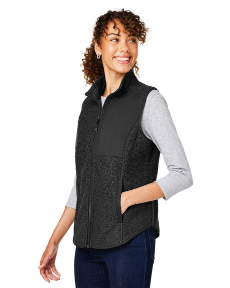 North End Ladies' Aura Sweater Fleece Vest North End