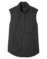 North End Ladies' Aura Sweater Fleece Vest North End