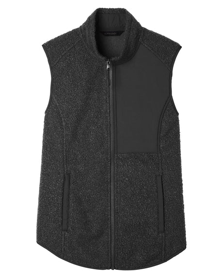 North End Ladies' Aura Sweater Fleece Vest North End