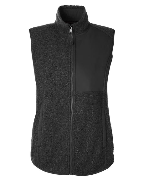 North End Ladies' Aura Sweater Fleece Vest North End