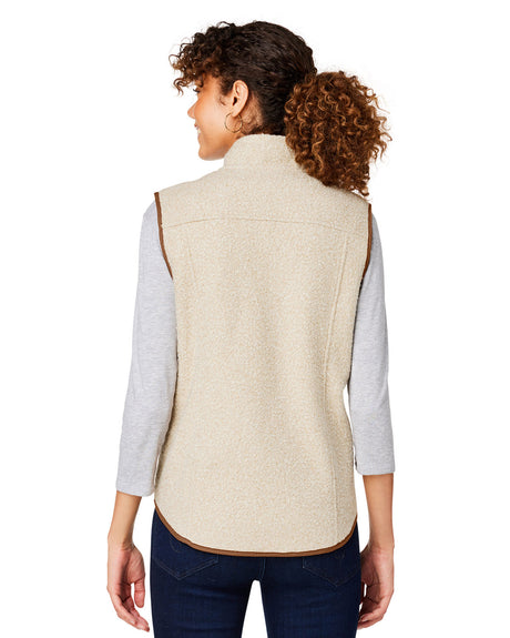 North End Ladies' Aura Sweater Fleece Vest North End