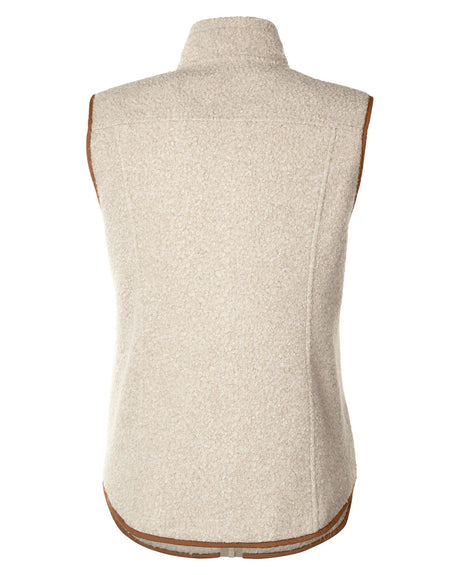 North End Ladies' Aura Sweater Fleece Vest North End