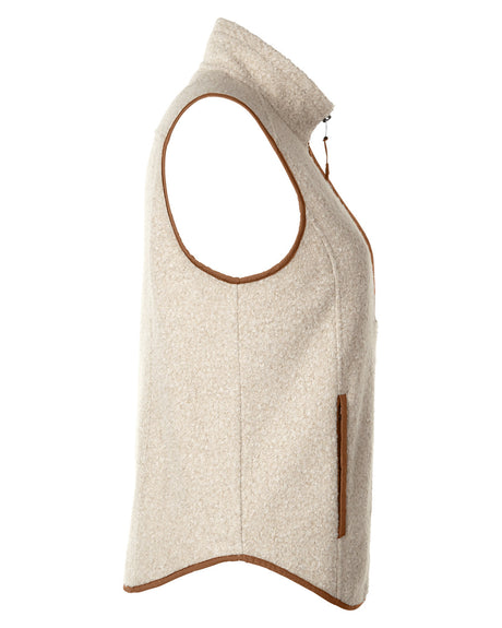 North End Ladies' Aura Sweater Fleece Vest North End
