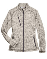 North End Ladies' Peak Sweater Fleece Jacket North End