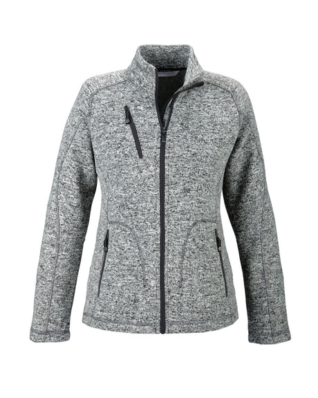 North End Ladies' Peak Sweater Fleece Jacket North End