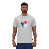 New Balance Men's Sport Box Logo T-Shirt Mens Apparel Shirts & Tops