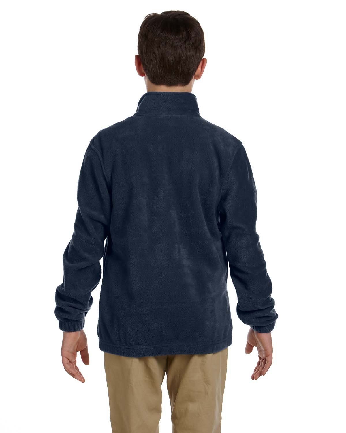 Harriton Youth 8 oz. Full-Zip Fleece Harriton