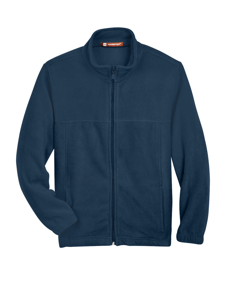 Harriton Youth 8 oz. Full-Zip Fleece