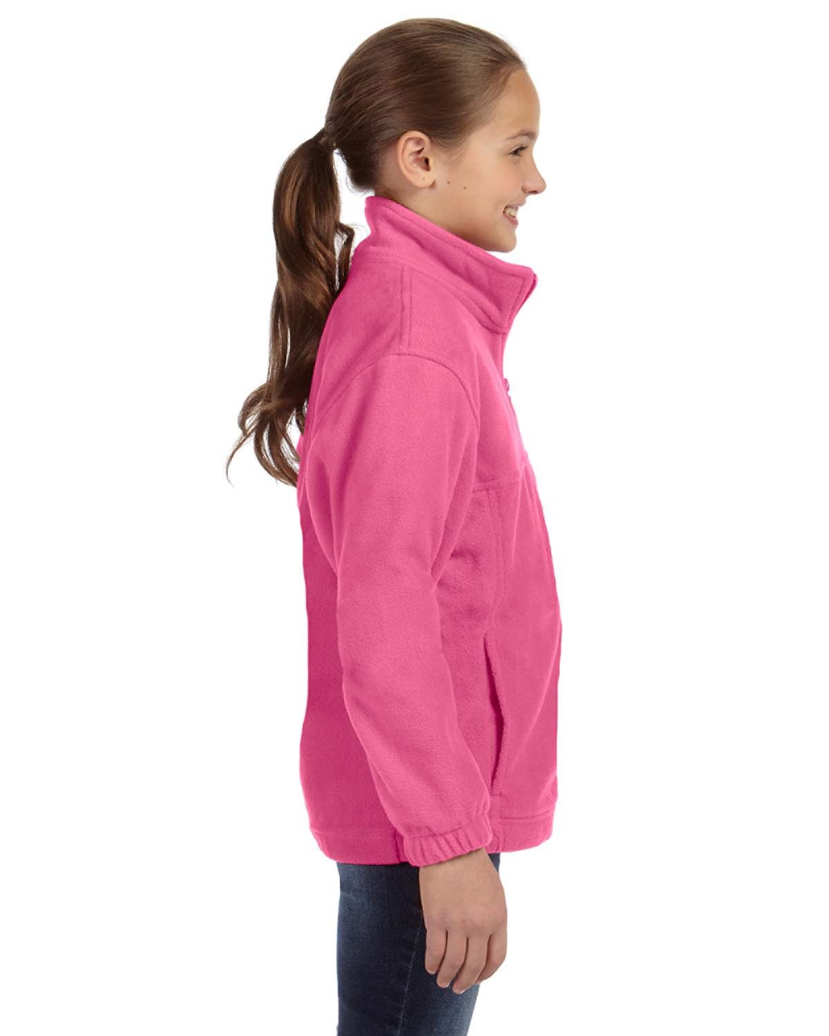 Harriton Youth 8 oz. Full-Zip Fleece Harriton