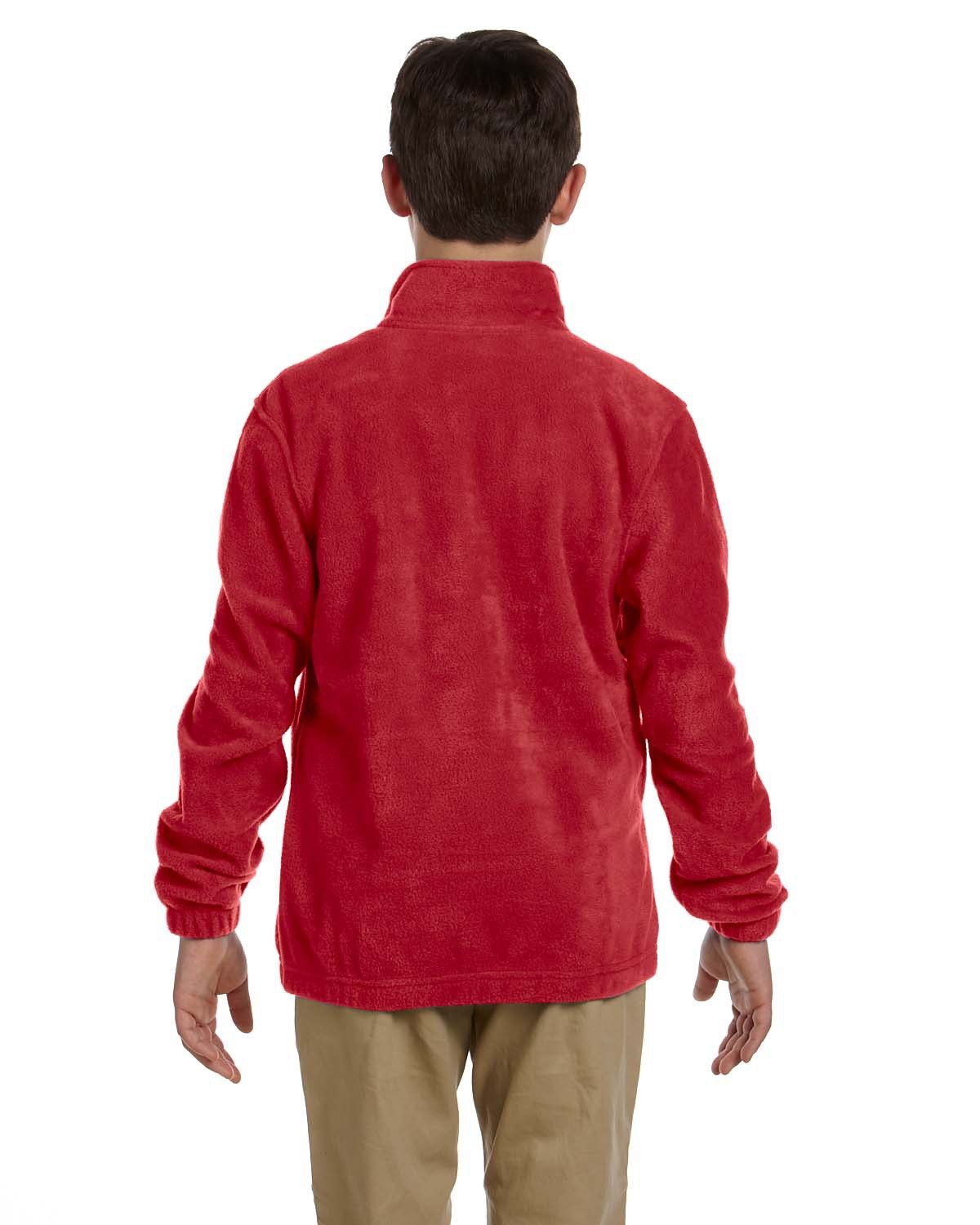 Harriton Youth 8 oz. Full-Zip Fleece Harriton