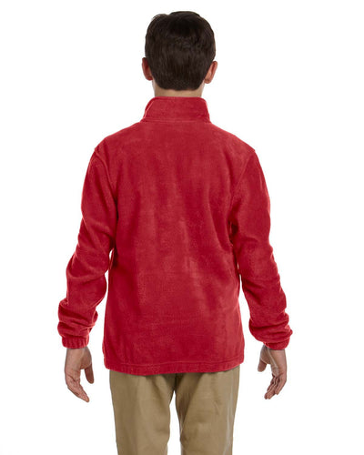 Harriton Youth 8 oz. Full-Zip Fleece