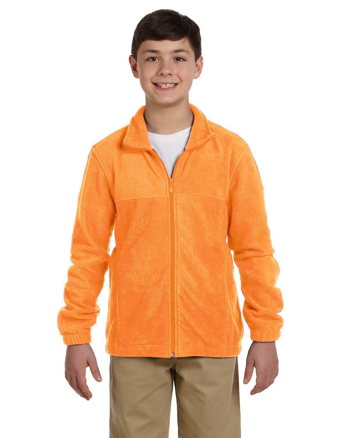 Harriton Youth 8 oz. Full-Zip Fleece Harriton