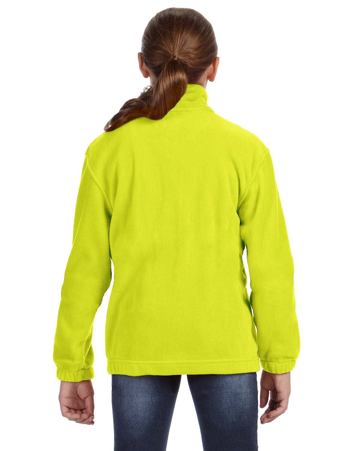 Harriton Youth 8 oz. Full-Zip Fleece Harriton