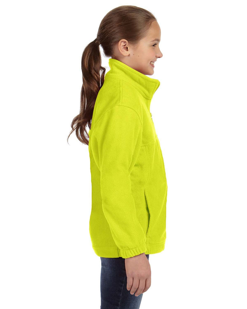 Harriton Youth 8 oz. Full-Zip Fleece