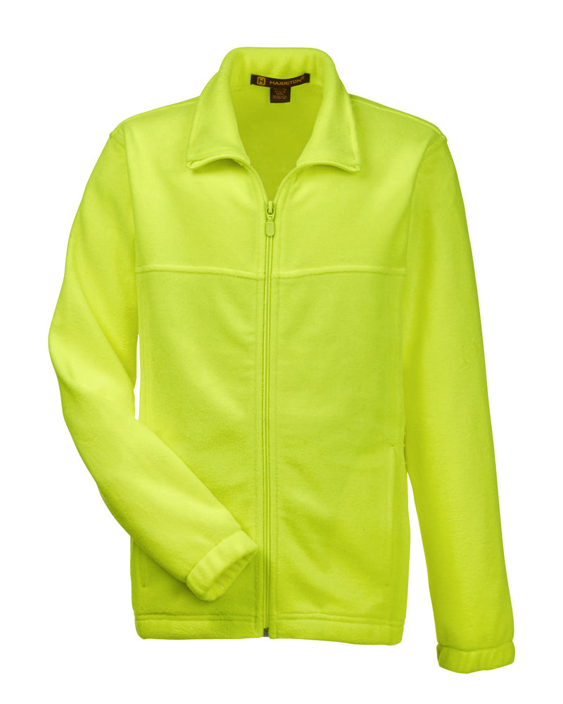 Harriton Youth 8 oz. Full-Zip Fleece