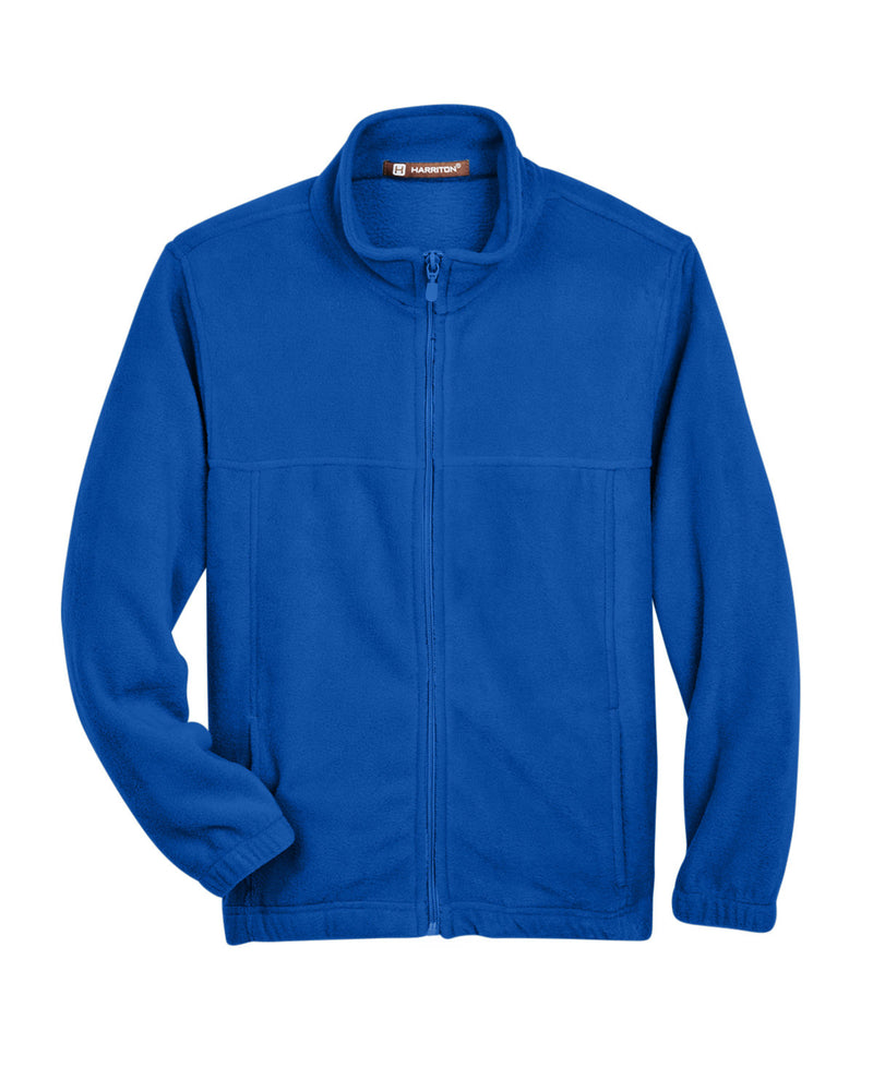 Harriton Youth 8 oz. Full-Zip Fleece