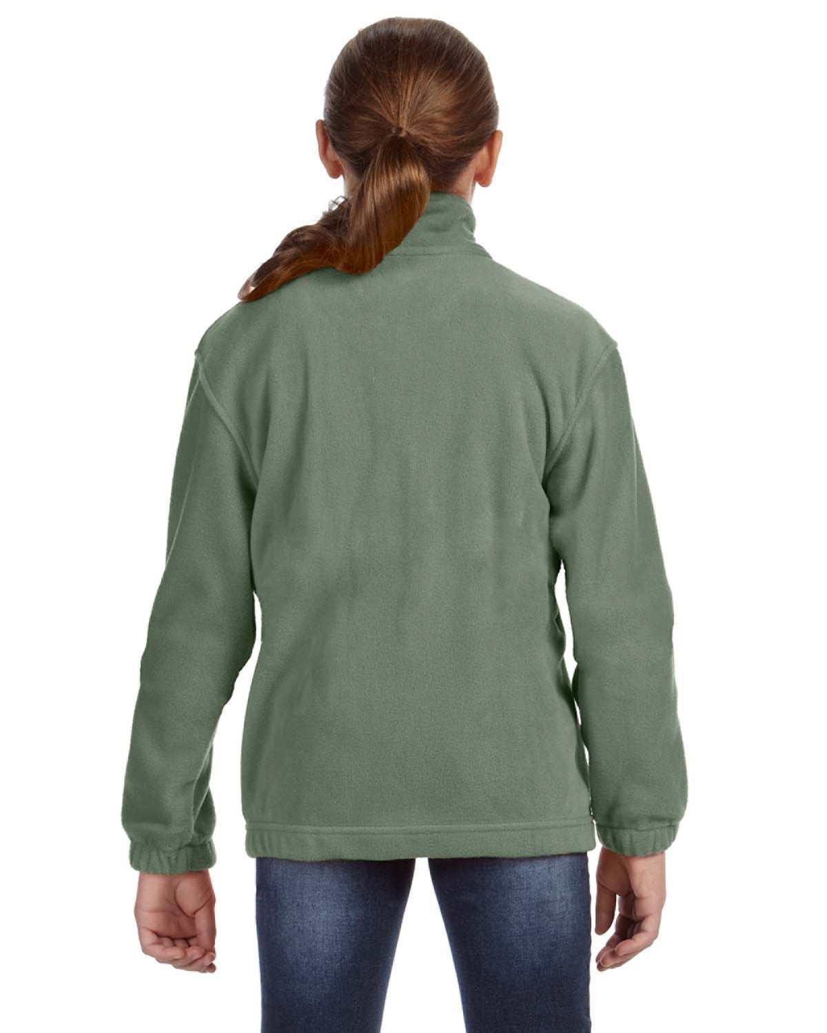 Harriton Youth 8 oz. Full-Zip Fleece Harriton