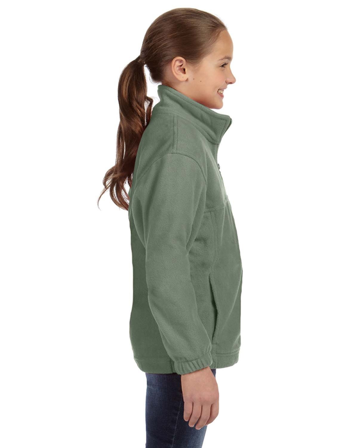 Harriton Youth 8 oz. Full-Zip Fleece Harriton
