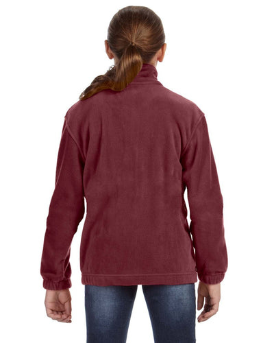 Harriton Youth 8 oz. Full-Zip Fleece