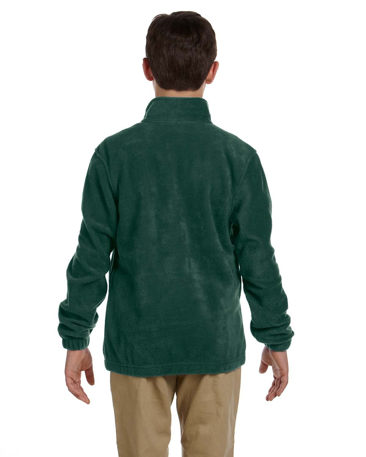 Harriton Youth 8 oz. Full-Zip Fleece Harriton