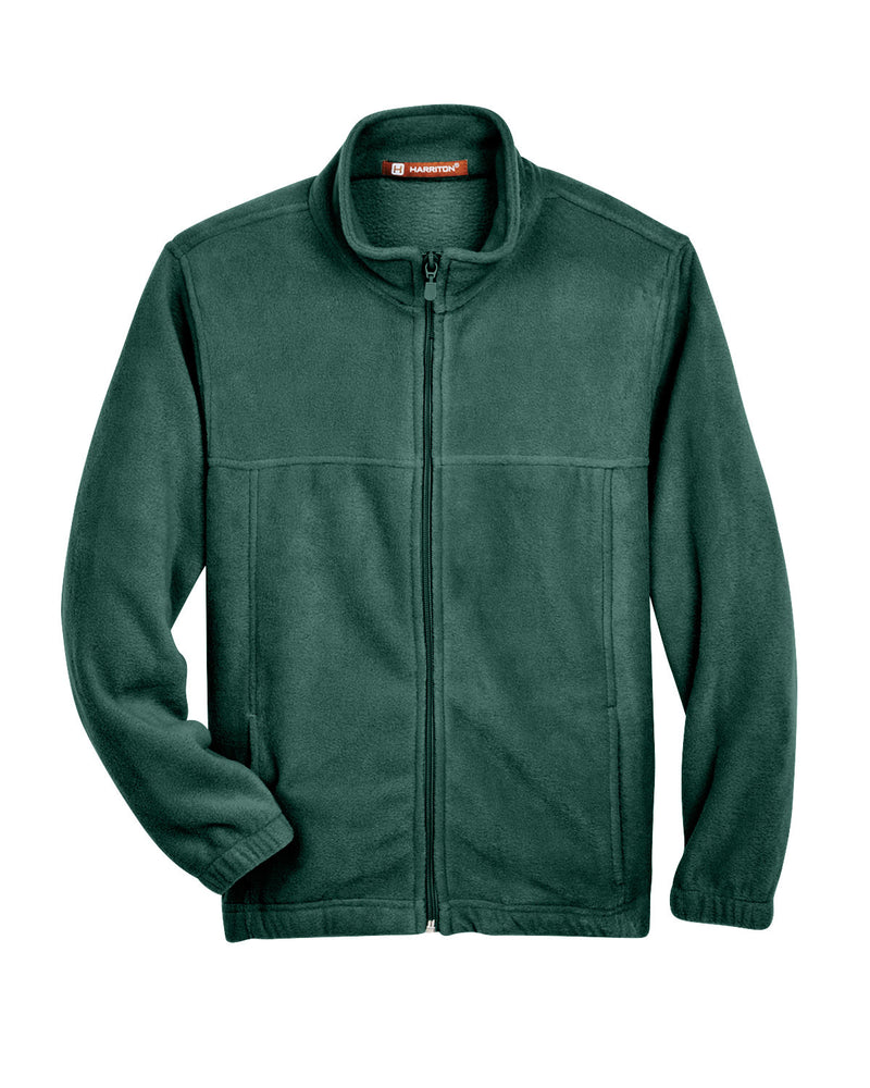Harriton Youth 8 oz. Full-Zip Fleece