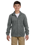 Harriton Youth 8 oz. Full-Zip Fleece Harriton