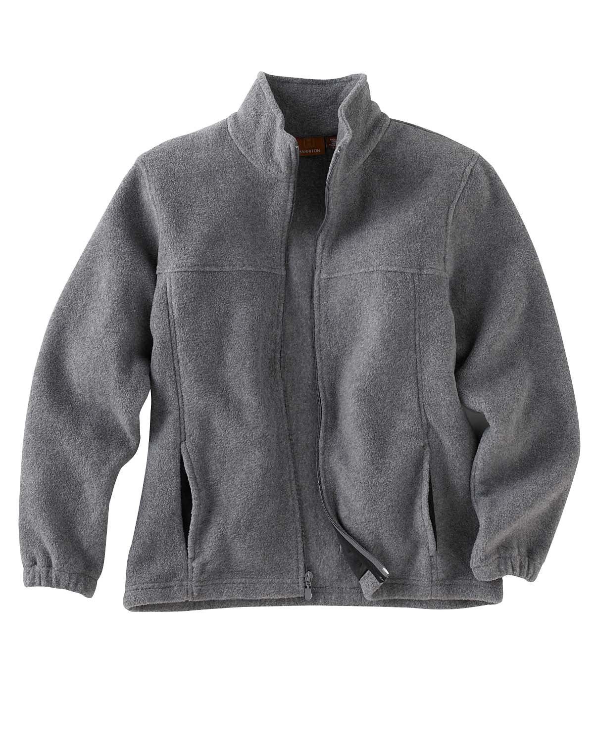 Harriton Youth 8 oz. Full-Zip Fleece Harriton